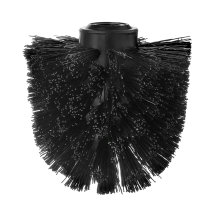 Løs toalettbørste - svart